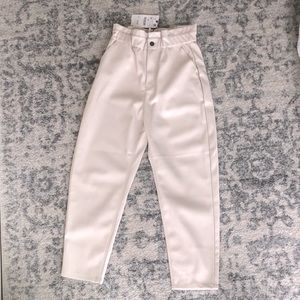 Faux leather Zara pants